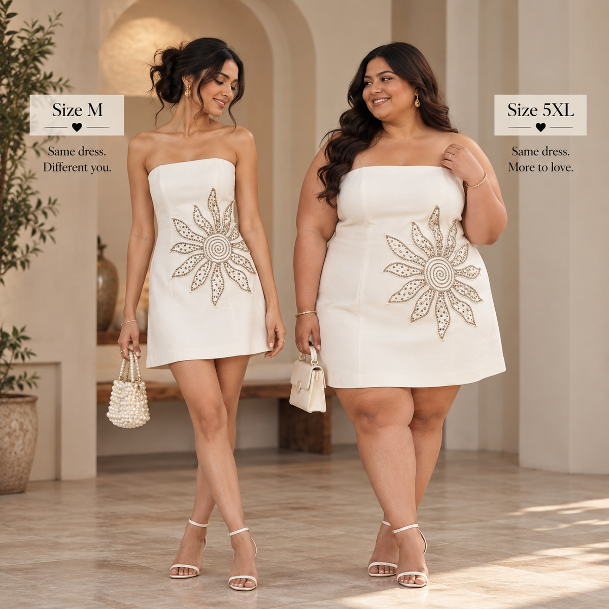 Pearl Petal Dress