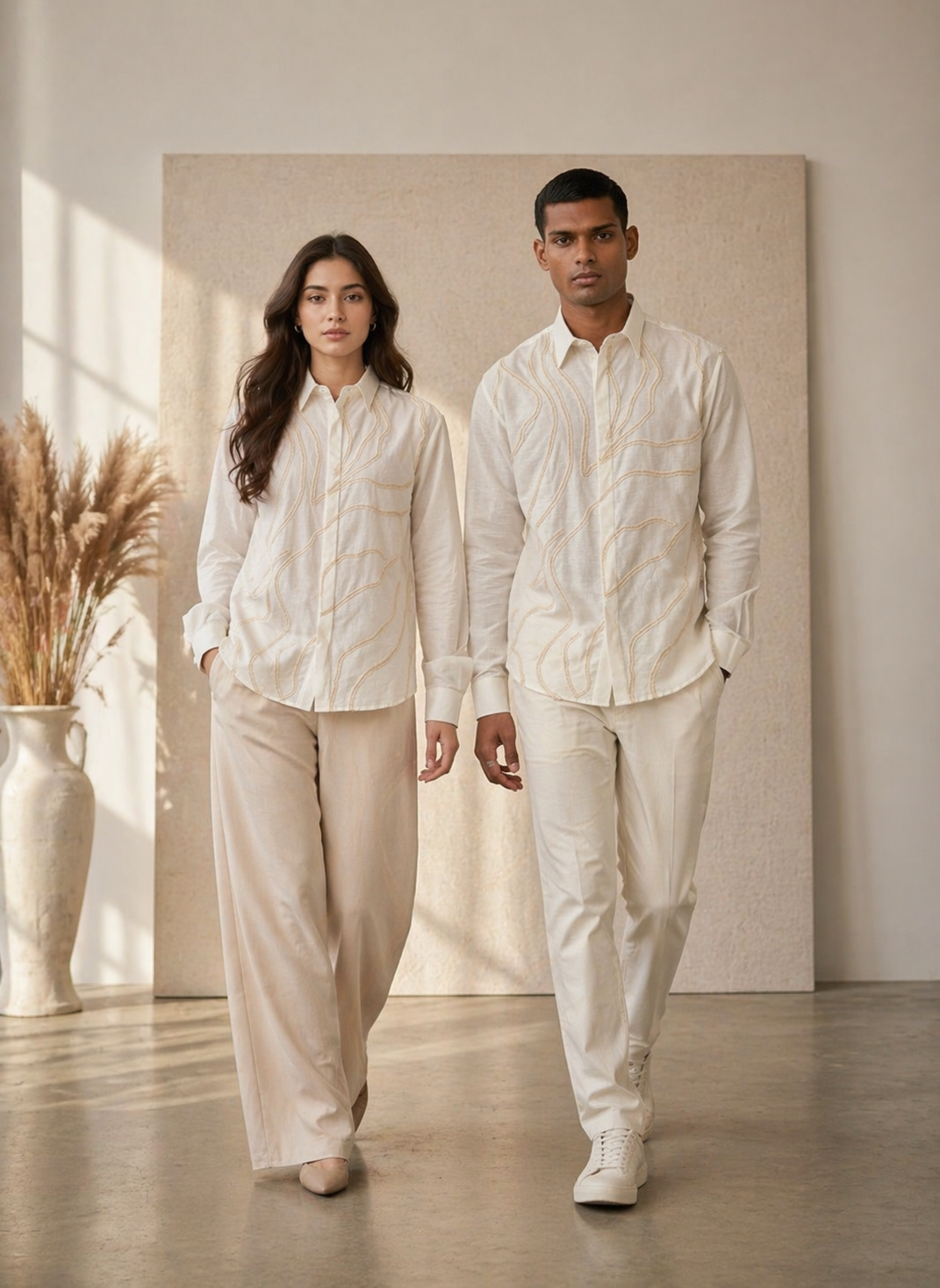 Golden Wave Unisex Shirt