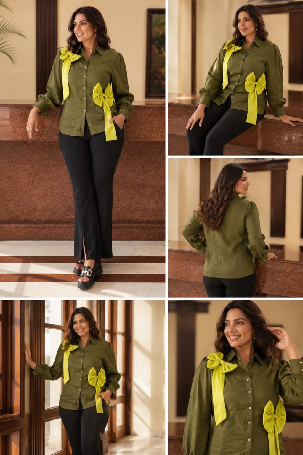 Lime Knot Shirt