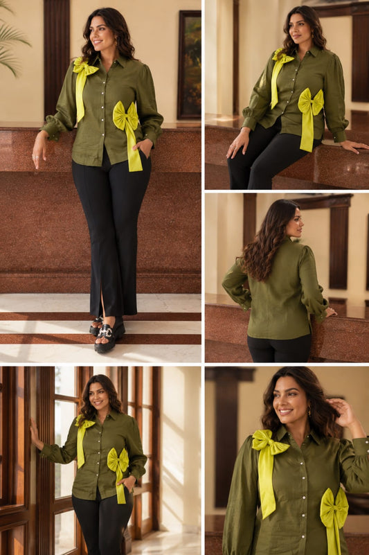 Lime Knot Shirt
