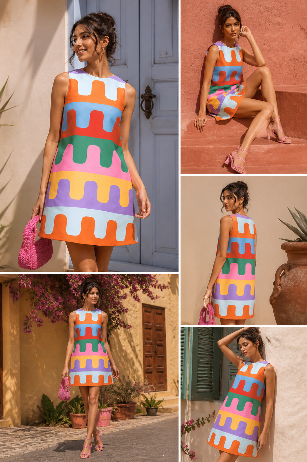 Pop Art Play Mini Dress