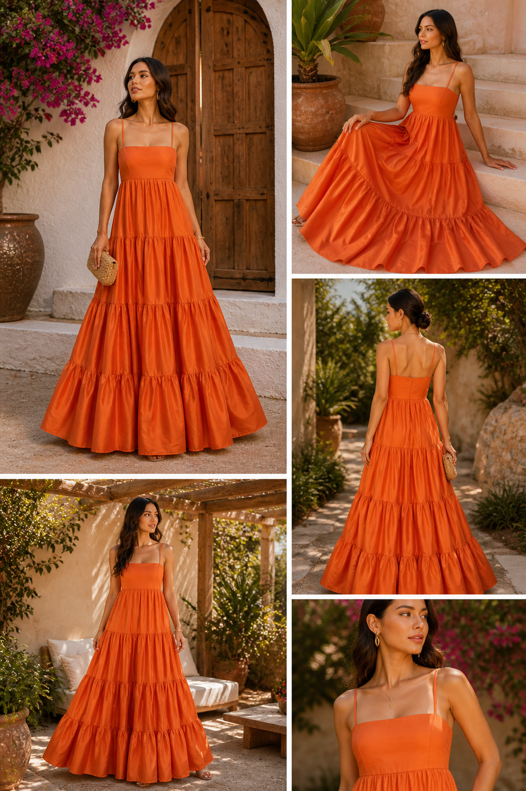 Sunset Breeze Tiered Dress