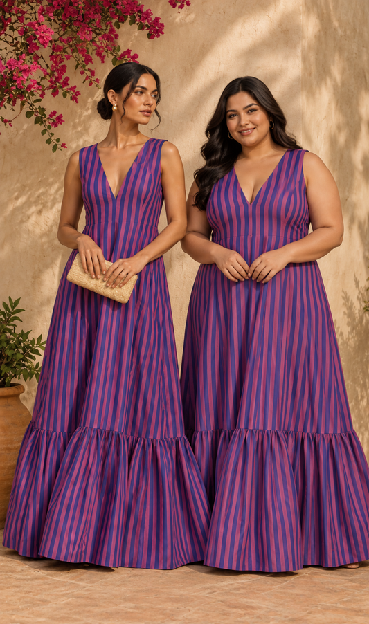 Valencia Bow-Back Maxi Dress