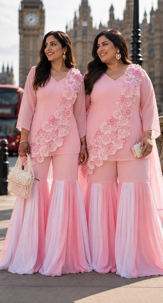 Blush Blossom Cascade